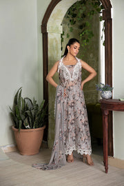 Sobia Nazir Vital Vol-02 Embroidered Lawn Unstitched 3Pc Suit VT25V2-02B
