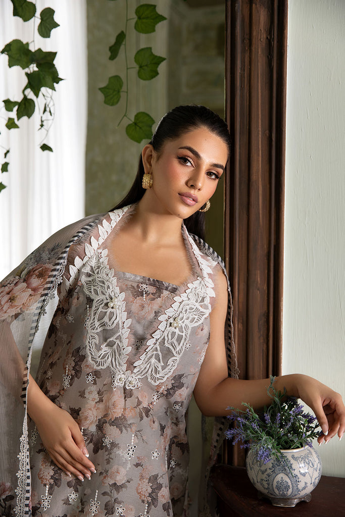 Sobia Nazir Vital Vol-02 Embroidered Lawn Unstitched 3Pc Suit VT25V2-02B