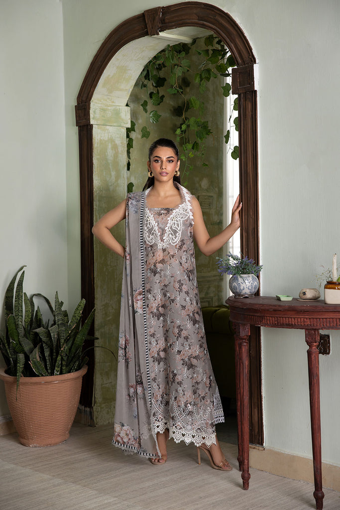 Sobia Nazir Vital Vol-02 Embroidered Lawn Unstitched 3Pc Suit VT25V2-02B