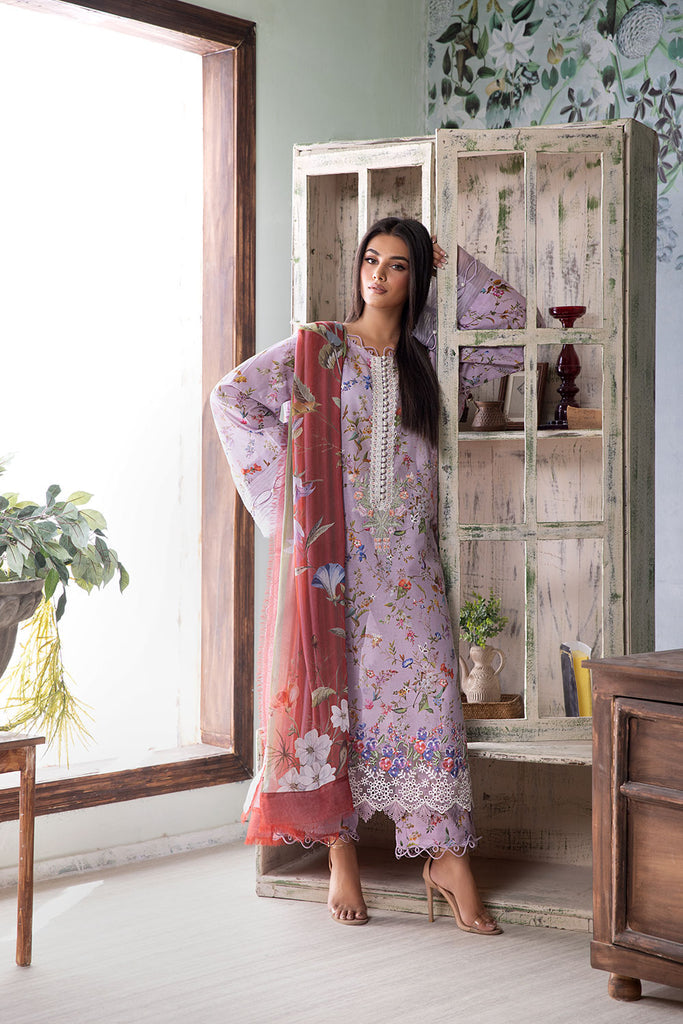 Sobia Nazir Vital Vol-02 Embroidered Lawn Unstitched 3Pc Suit VT25V2-03B