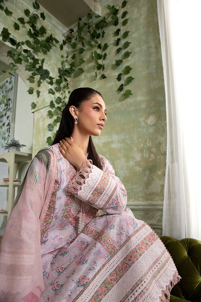 Sobia Nazir Vital Vol-02 Embroidered Lawn Unstitched 3Pc Suit VT25V2-04A