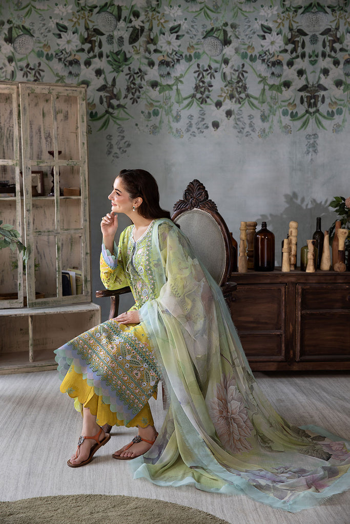 Sobia Nazir Vital Vol-02 Embroidered Lawn Unstitched 3Pc Suit VT25V2-06A