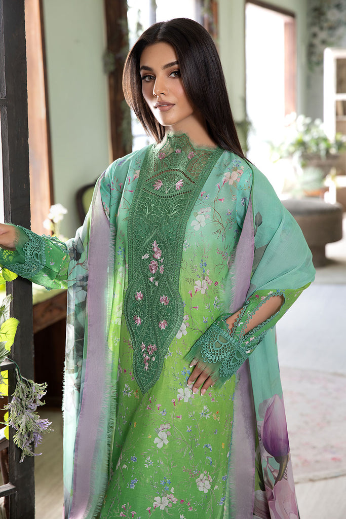 Sobia Nazir Vital Vol-02 Embroidered Lawn Unstitched 3Pc Suit VT25V2-08B