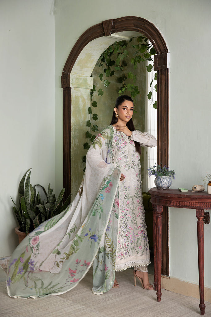 Sobia Nazir Vital Vol-02 Embroidered Lawn Unstitched 3Pc Suit VT25V2-09A