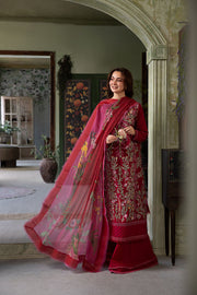 Sobia Nazir Vital Vol-02 Embroidered Lawn Unstitched 3Pc Suit VT25V2-09B