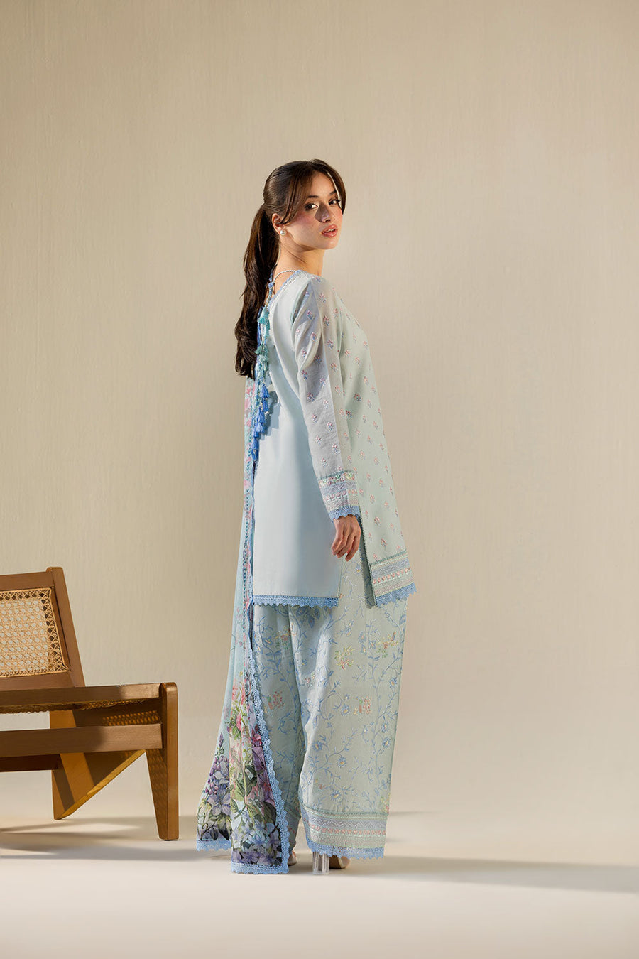 Sobia Nazir Vital Embroidered Lawn Unstitched 3Pc Suit VT26-10B