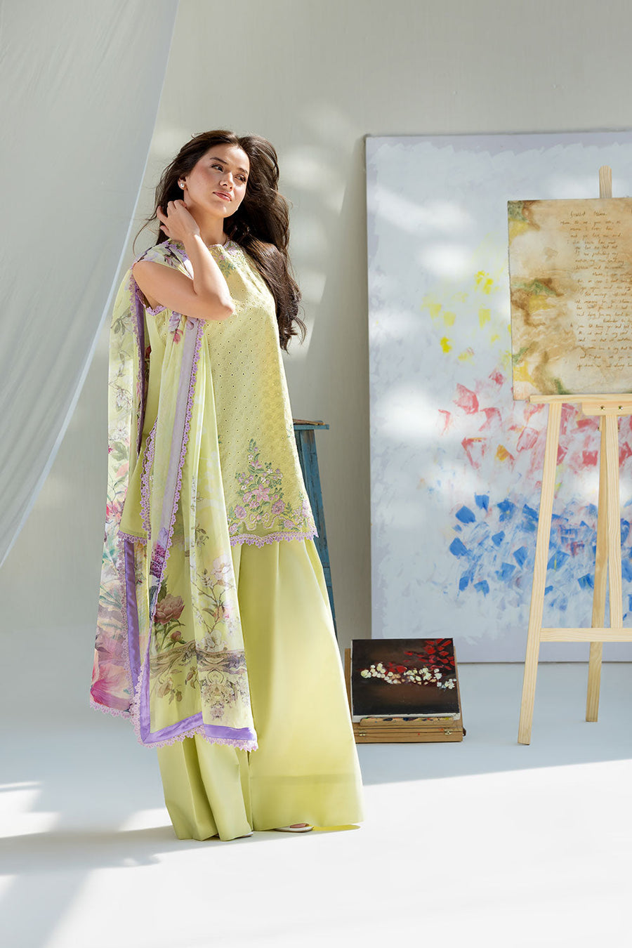 Sobia Nazir Vital Embroidered Lawn Unstitched 3Pc Suit VT26-11A