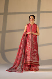 Sobia Nazir Vital Embroidered Lawn Unstitched 3Pc Suit VT26-12A