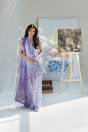 Sobia Nazir Vital Embroidered Lawn Unstitched 3Pc Suit VT26-02B