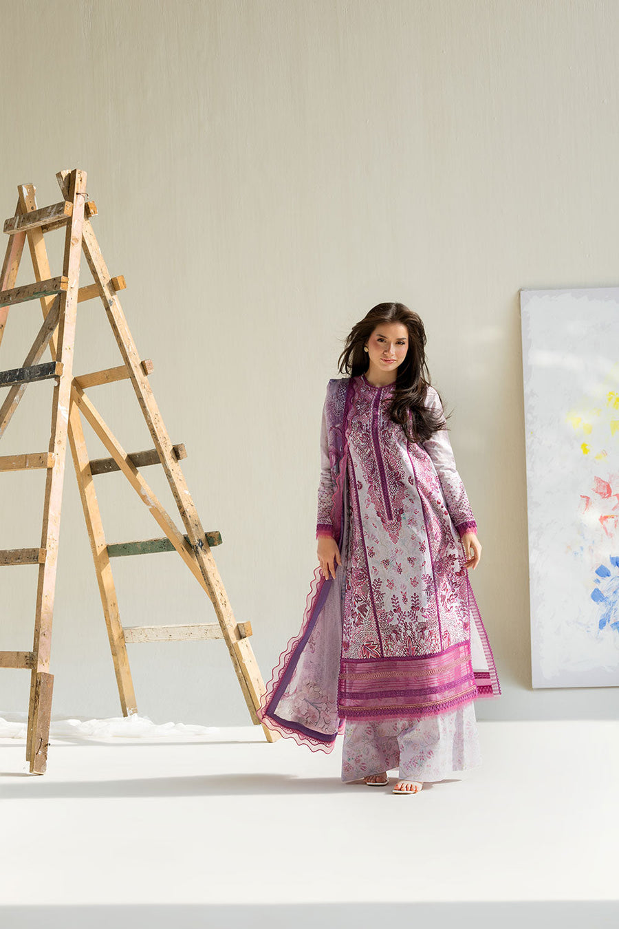 Sobia Nazir Vital Embroidered Lawn Unstitched 3Pc Suit VT26-05A