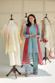 Sobia Nazir Vital Embroidered Lawn Unstitched 3Pc Suit VT26-06A