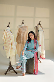 Sobia Nazir Vital Embroidered Lawn Unstitched 3Pc Suit VT26-06A