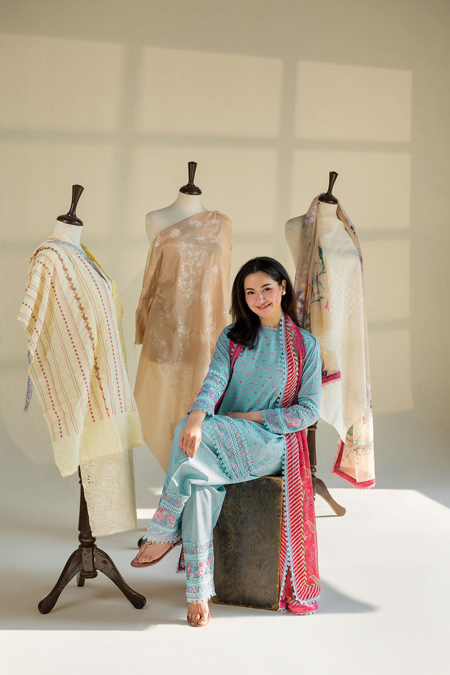 Sobia Nazir Vital Embroidered Lawn Unstitched 3Pc Suit VT26-06A