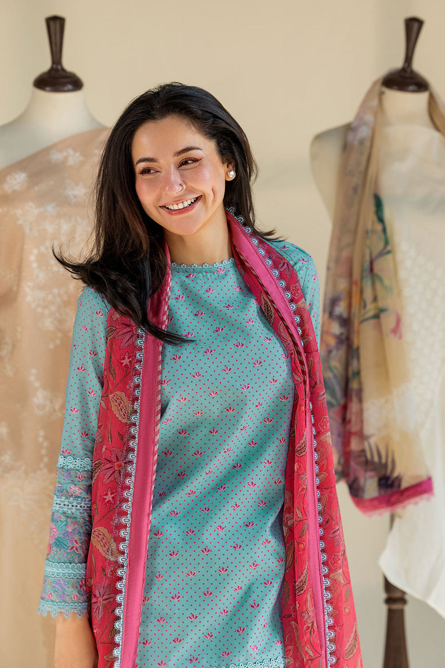 Sobia Nazir Vital Embroidered Lawn Unstitched 3Pc Suit VT26-06A