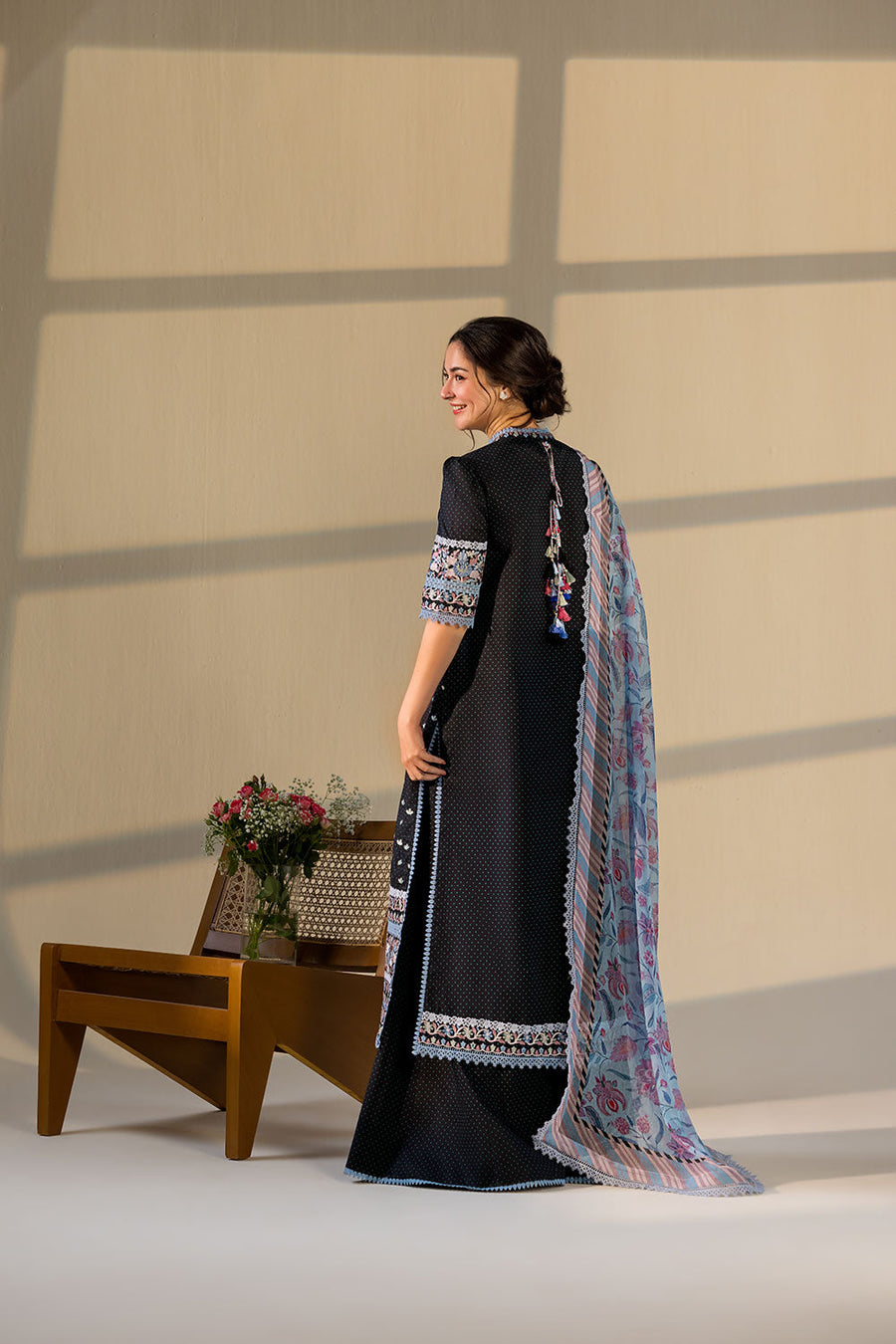 Sobia Nazir Vital Embroidered Lawn Unstitched 3Pc Suit VT26-06B