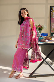 Sobia Nazir Vital Embroidered Lawn Unstitched 3Pc Suit VT26-07B