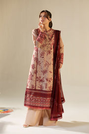 Sobia Nazir Vital Embroidered Lawn Unstitched 3Pc Suit VT26-09A