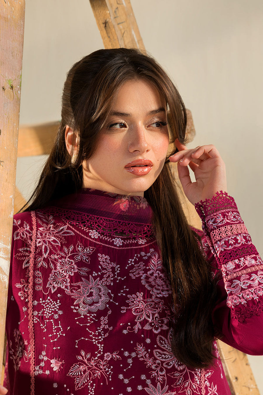 Sobia Nazir Vital Embroidered Lawn Unstitched 3Pc Suit VT26-09B