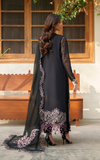 Asifa & Nabeel Versa Luxury Lawn Unstitched 3Pc Suit VUL26-01 Noir Lily