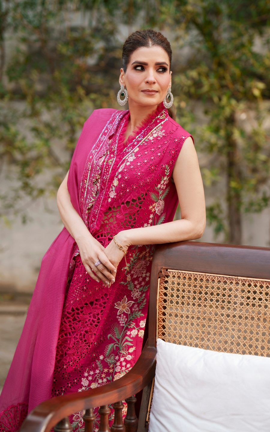 Asifa & Nabeel Versa Luxury Lawn Unstitched 3Pc Suit VUL26-07 Ethereal Echo