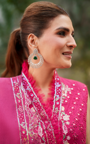Asifa & Nabeel Versa Luxury Lawn Unstitched 3Pc Suit VUL26-07 Ethereal Echo