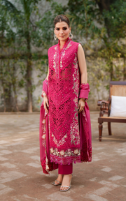 Asifa & Nabeel Versa Luxury Lawn Unstitched 3Pc Suit VUL26-07 Ethereal Echo