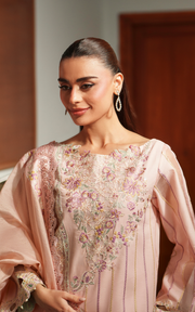 Asifa & Nabeel Versa Luxury Lawn Unstitched 3Pc Suit VUL26-08 Crimson Courage