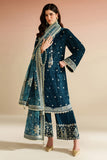 Jazmin Velvet Vogue Unstitched Embroidered 3Pc Suit VVF-D-02