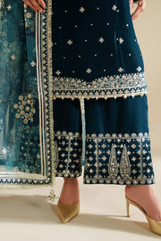 Jazmin Velvet Vogue Unstitched Embroidered 3Pc Suit VVF-D-02