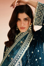 Jazmin Velvet Vogue Unstitched Embroidered 3Pc Suit VVF-D-02