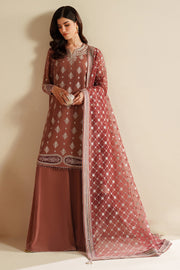 Jazmin Velvet Vogue Unstitched Embroidered 3Pc Suit VVF-D-03
