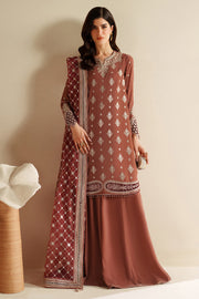 Jazmin Velvet Vogue Unstitched Embroidered 3Pc Suit VVF-D-03