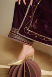 Jazmin Velvet Vogue Unstitched Embroidered 3Pc Suit VVF-D-04