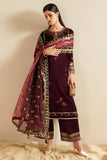 Jazmin Velvet Vogue Unstitched Embroidered 3Pc Suit VVF-D-04