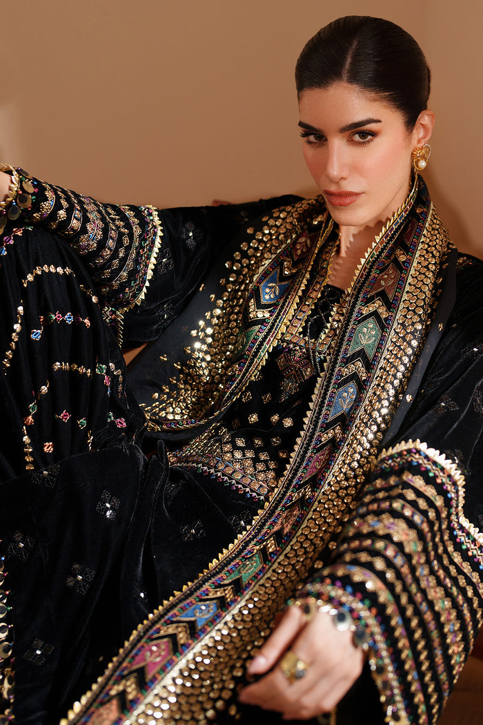 Jazmin Velvet Vogue Unstitched Embroidered 3Pc Suit VVF-D-05