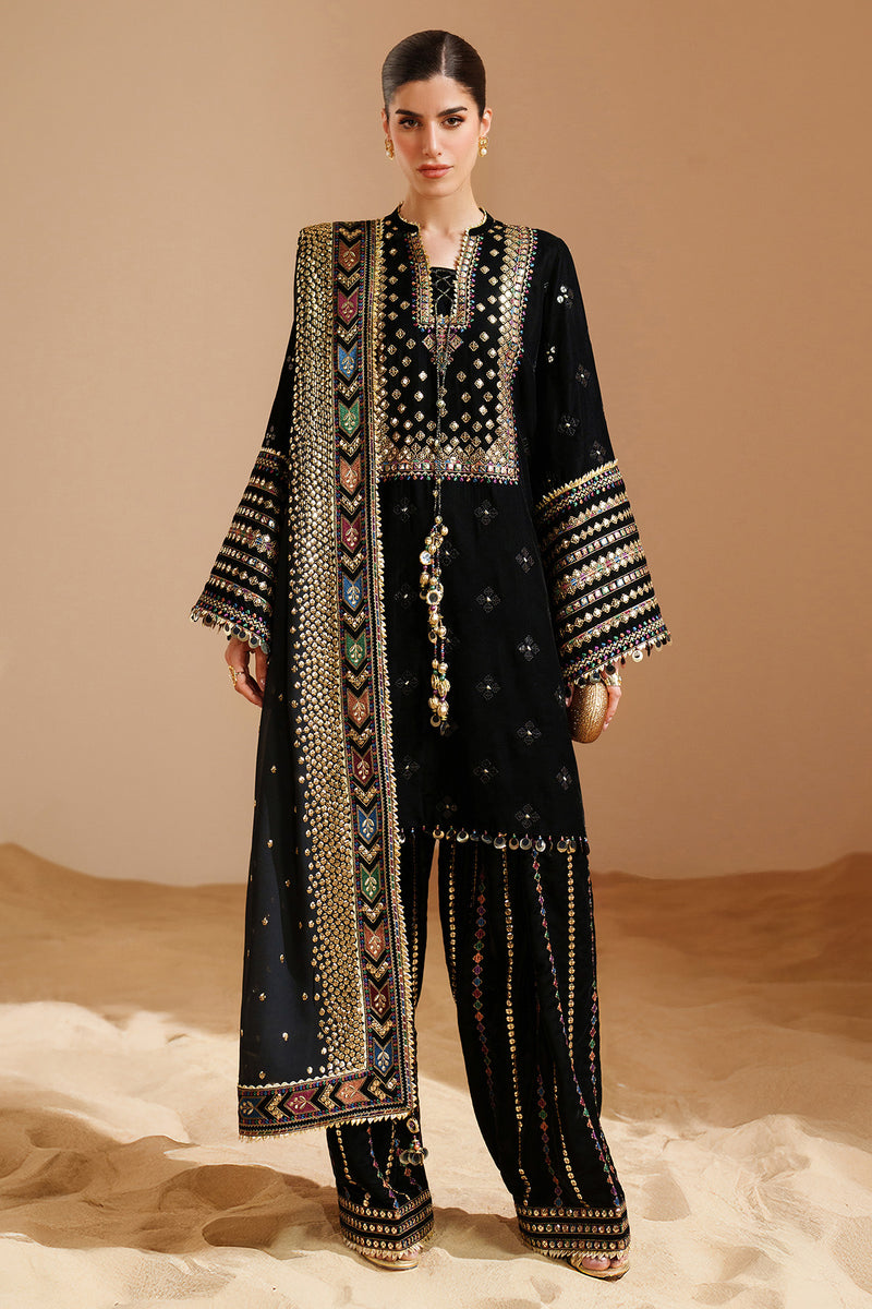 Jazmin Velvet Vogue Unstitched Embroidered 3Pc Suit VVF-D-05