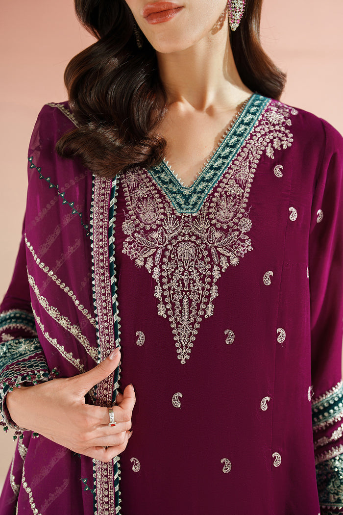 Jazmin Velvet Vogue Unstitched Embroidered 3Pc Suit VVF-D-06