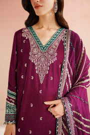 Jazmin Velvet Vogue Unstitched Embroidered 3Pc Suit VVF-D-06
