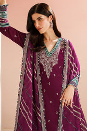 Jazmin Velvet Vogue Unstitched Embroidered 3Pc Suit VVF-D-06