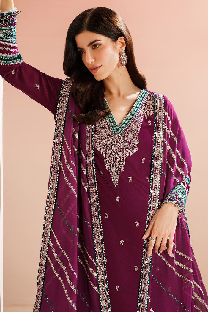 Jazmin Velvet Vogue Unstitched Embroidered 3Pc Suit VVF-D-06