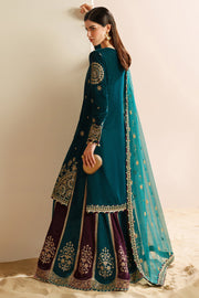 Jazmin Velvet Vogue Unstitched Embroidered 3Pc Suit VVF-D-08