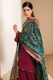 Jazmin Velvet Vogue Unstitched Embroidered 3Pc Suit VVF-D-09