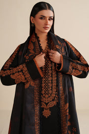 Farasha Winter Spell Embroidered Khaddar Unstitched 3Pc Suit - Vantaе