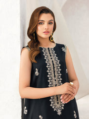 Faiza Faisal Aura Pret Embroidered Dobby Lawn 2Pc Suit - Venla
