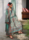 Hussain Rehar Kalabagh Unstitched Embroidered Lawn 3Pc Suit - Verdant