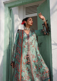 Hussain Rehar Kalabagh Unstitched Embroidered Lawn 3Pc Suit - Verdant