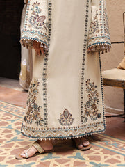 Still by Yards Embroidered Italian Woolen Unstitched 3Pc Suit D-02 Vestige