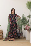 Feathers Premium Printed Lawn Unstitched 3Pc Suit Vintage Vineyard-FT779