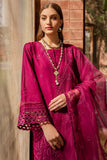Farasha Summer Weaves Embroidered Lawn Unstitched 3Pc Suit - Viola