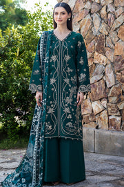Farasha Embroidered Khaddar Unstitched 3Pc Suit - Viona